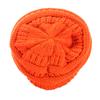 C.C Trendy Warm Chunky Soft Stretch Cable Knit Beanie Skully, Neon Orange view 3