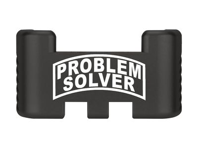 NDZ Performance Aluminum Slide Racker Assist Back Plate for Gen 1-5 Glock 17 19 19x 22 23 24 26 27 31 32 33 34 35 45 47 49, Improved Slide Grip, Black - Problem Solver Banner