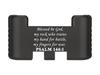 NDZ Performance Aluminum Slide Racker Assist Back Plate for Gen 1-5 Glock 17 19 19x 22 23 24 26 27 31 32 33 34 35 45 47 49, Improved Slide Grip, Black - Bible Psalm 144:1 view 1