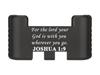 NDZ Performance Aluminum Slide Racker Assist Back Plate for Gen 1-5 Glock 17 19 19x 22 23 24 26 27 31 32 33 34 35 45 47 49, Improved Slide Grip, Black - Bible Joshua 1:9 view 1