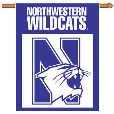 Northwestern University - 28 inch x 40 inch Double-Sided Banner