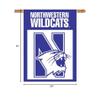 Northwestern University - 28 inch x 40 inch Double-Sided Banner view 2