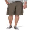 Lee Men's Big and Tall New Belted Wyoming Cargo Short, Vapor, 46