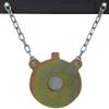 10 inch AR500 Bullseye Shooting Gong 3/8 inch AR500 view 1