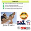 10 inch AR500 Bullseye Shooting Gong 3/8 inch AR500 view 4