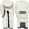 Japanese Style Training Boxing Gloves 2.0 - Hook&Loop or Lace-Up - 12oz, 14oz, 16oz, 18oz - 9 Colors to Choose (White, 12oz Lace-up) view 1