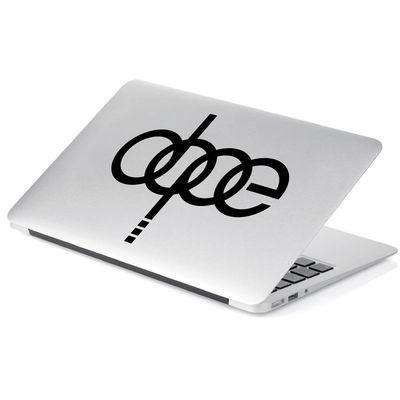 Yoonek Graphics Dope Vinyl Decal Sticker # 859 (8" x 10.1", Black)
