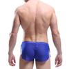 YiZYiF Men's Mesh Boxer Briefs Underwear Transparent Shorts Blue X-Large view 3