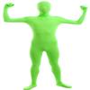 VSVO Men's and Women's Second Skin Zentai Full Bodysuit Costume (Light Green, XX-Large) view 1