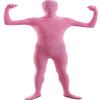VSVO Men's and Women's Second Skin Zentai Full Bodysuit Costume (Pink, X-Large) view 1