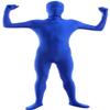 VSVO Men's and Women's Second Skin Zentai Full Bodysuit Costume (Royal Blue, Large) view 1