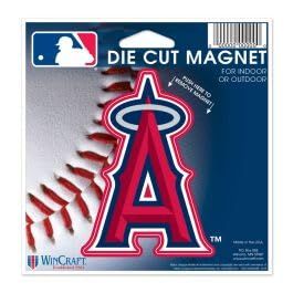 MLB Angels Die Cut Magnet, 4.5" x 6"
