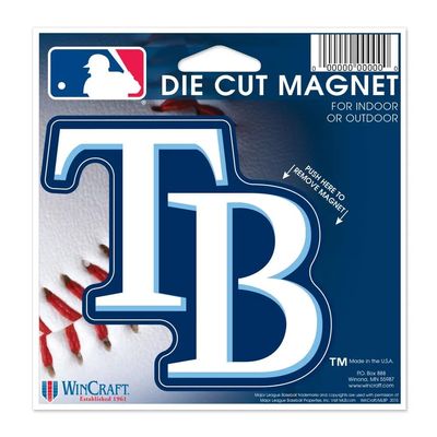 MLB Tampa Bay Rays Die Cut Magnet, 4.5" x 6"