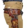 Historical Emporium .44/.45 Cal Standard Double Western Gun Belt and Holster Tooled Leather 40 Harvest Brown view 3