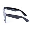 Mass Vision Classic Style Full Lens (No Bifocal) Reading Sunglasses for Men and Women (Black, 1.0) view 4