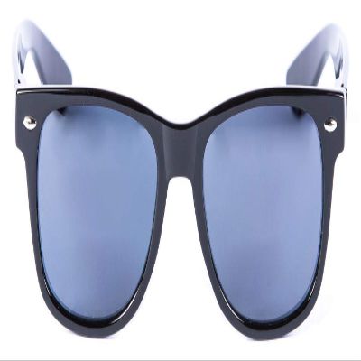 Mass Vision Classic Style Full Lens (No Bifocal) Reading Sunglasses for Men and Women (Black, 1.25)