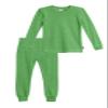 City Threads Made in USA Little Girls Thermal Underwear Set Perfect for Sensitive Skin SPD Sensory Friendly Base Layer Thermal Wear Cotton Ski Clothing for Kids Comfortable Ultra Soft, Elf- 2T view 1