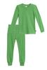 City Threads Made in USA Little Girls Thermal Underwear Set Perfect for Sensitive Skin SPD Sensory Friendly Base Layer Thermal Wear Cotton Ski Clothing for Kids Comfortable Ultra Soft, Elf- 4T view 1