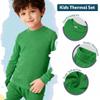 City Threads Kids Thermal Underwear Set Made in USA Sensory Friendly Kids Long Johns, Thermal Set for Boys Base Layer for Ski view 3