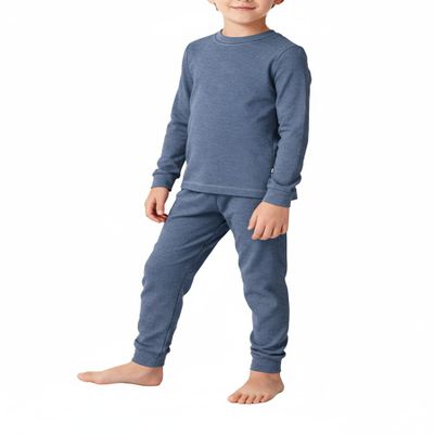 City Threads Kids Thermal Underwear Set Made in USA Sensory Friendly Kids Long Johns, Thermal Set for Boys Base Layer for Ski