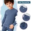 City Threads Kids Thermal Underwear Set Made in USA Sensory Friendly Kids Long Johns, Thermal Set for Boys Base Layer for Ski view 3