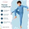 City Threads Kids Thermal Underwear Set Made in USA Sensory Friendly Kids Long Johns, Thermal Set for Boys Base Layer for Ski view 2