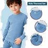 City Threads Kids Thermal Underwear Set Made in USA Sensory Friendly Kids Long Johns, Thermal Set for Boys Base Layer for Ski view 3
