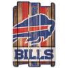 NFL Buffalo Bills Wood Fence Sign, Black view 1