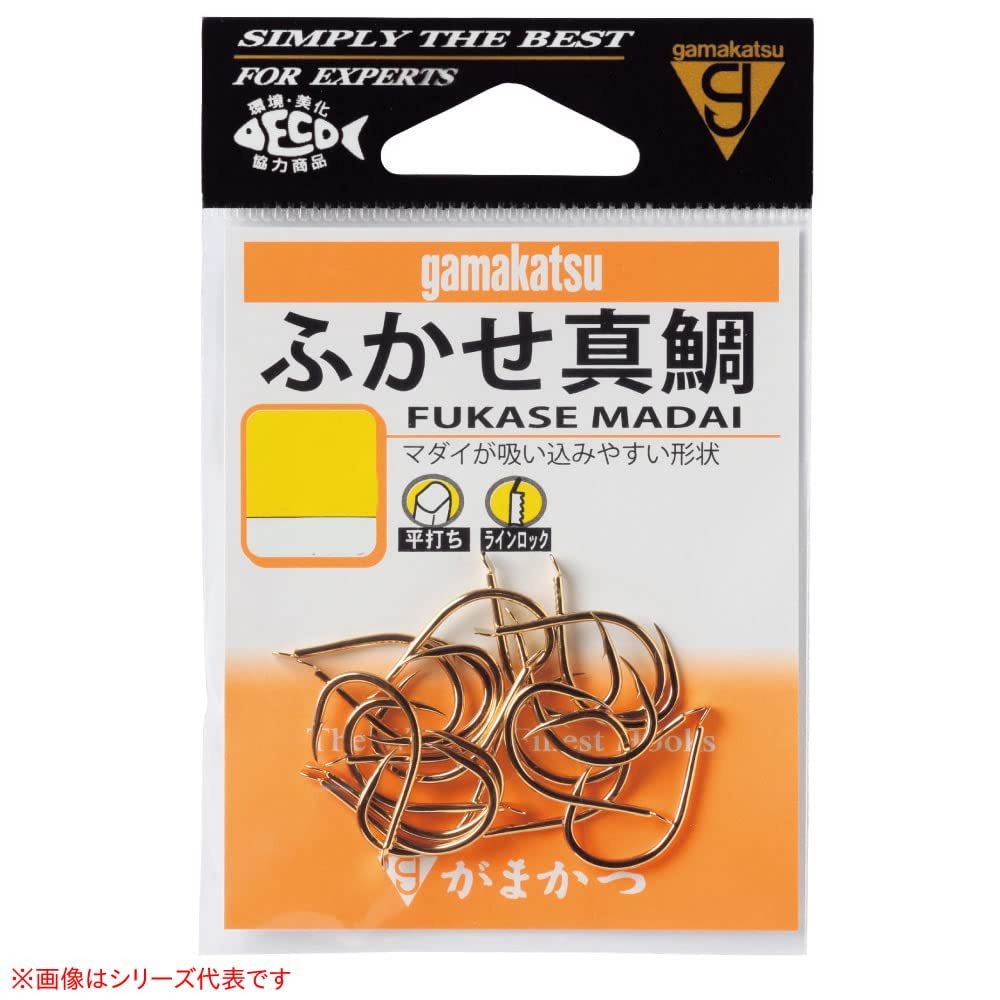 Gamakatsu 66702 Single Hook, Blush, No. 10, 18 Pieces, Gold