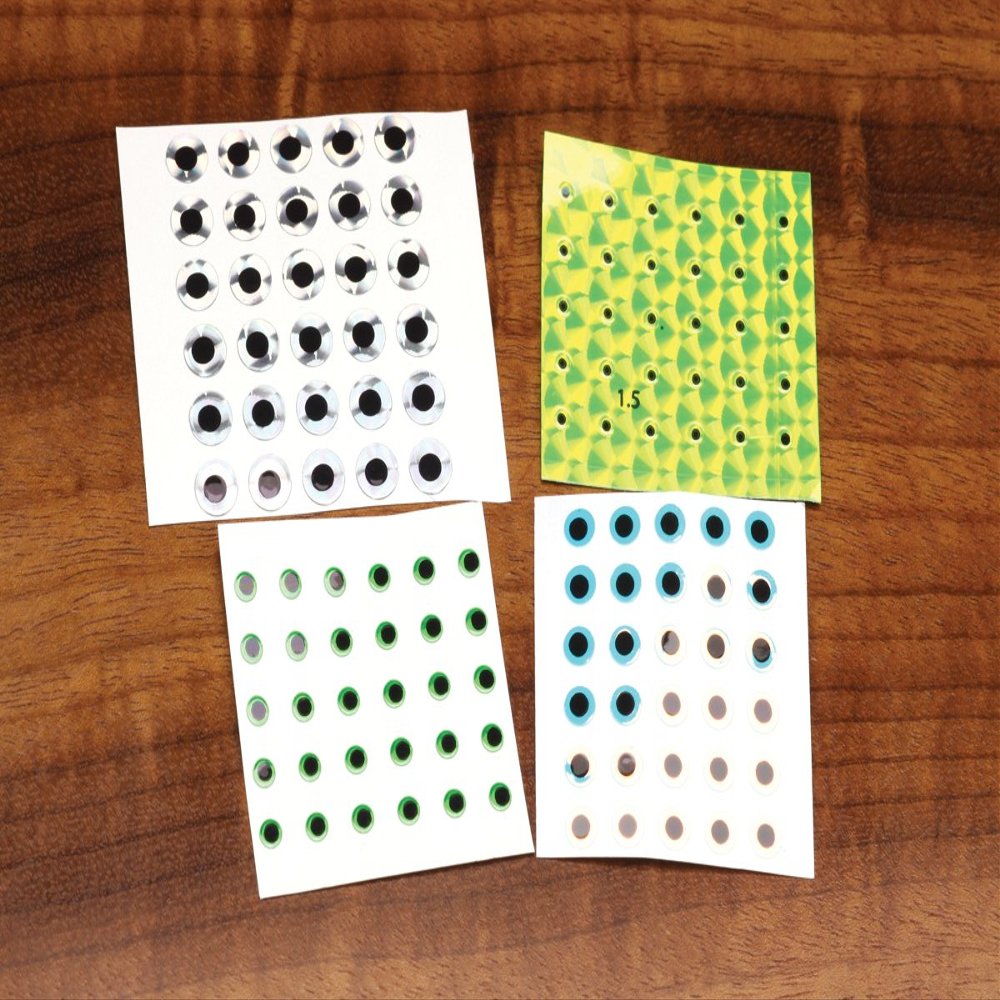 Hareline Dubbin Adhesive Eyes