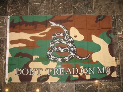 3x5 Gadsden Culpeper Camo Don't Tread on Me Flag 3'x5' house banner