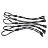 Adjustable Sunglass Glasses Eyeglass Neck Cord Lanyard String Holder Strap Pack of 5 (Black) view 1