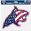 NCAA Montana State 14853115 Perfect Cut Color Decal, 8" x 8", Black view 1