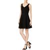 bar III Womens Sleeveless Fit & Flare Casual Dress Black S view 1