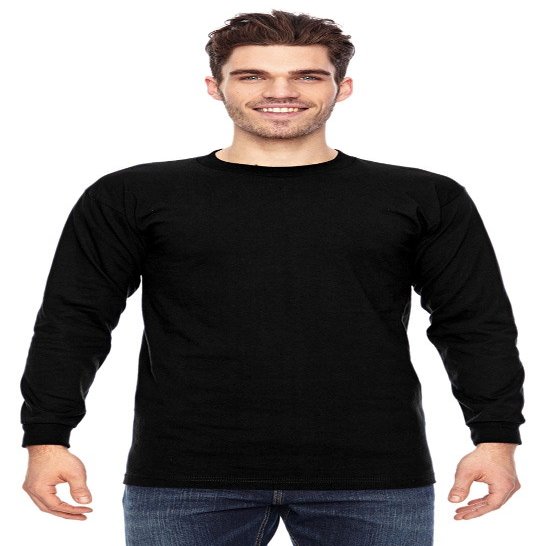 Bayside BA6100 Basic T-Shirt - Black - 4XL