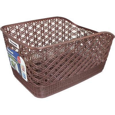 Panasonic SCB207 Rear Basket Bicycle, Brown, Width 13.0 x Depth 18.5 x Height 9.4 inches (330 x 470 x 240 mm), 27 L