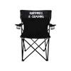 VictoryStore Camping Chair  Happiness is Camping Folding Chair with Carry Bag view 1