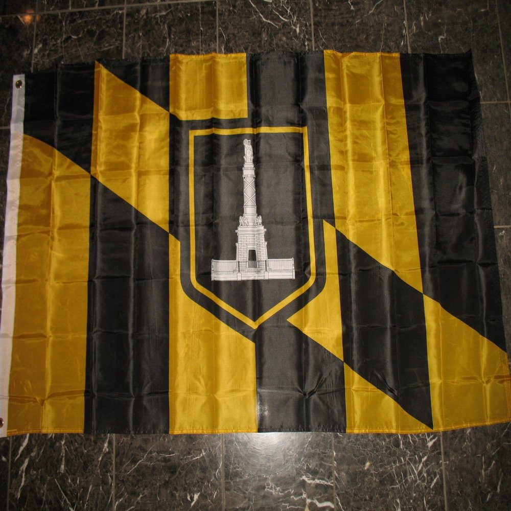 3x5 City of Baltimore Maryland Flag 3'x5' Banner Brass Grommets