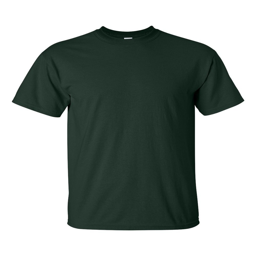 Cotton 6 oz. T-Shirt (G200) Forest Green, XL (Pack of 6)