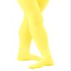 Banner Bonnie Girls' Opaque Microfiber Dance Stockings School Uniform Footed Tights (6-8, Yellow) view 1