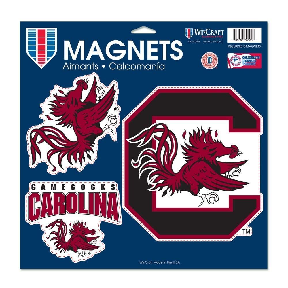 NCAA University of South Carolina Vinyl Magnet, 11 x 11