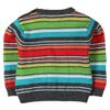 Boboli Crew Neck Striped Sweater view 2