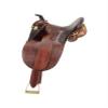 Australian Outrider AOC Stock Poly Saddle Package with Horn Brown 19 i view 1