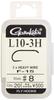 Gamakatsu F-15 12858 Fly Hooks, L10-3H, No. 8, 20 Pieces, NS Black view 1