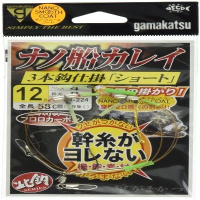 Gamakatsu nano ship flounder-process (short) FR224 12-4