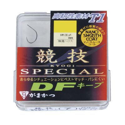 Gamakatsu 68393 Single Hook, The Box, T1, Competition SP, DF, Keep, No. 7, 108 Pieces