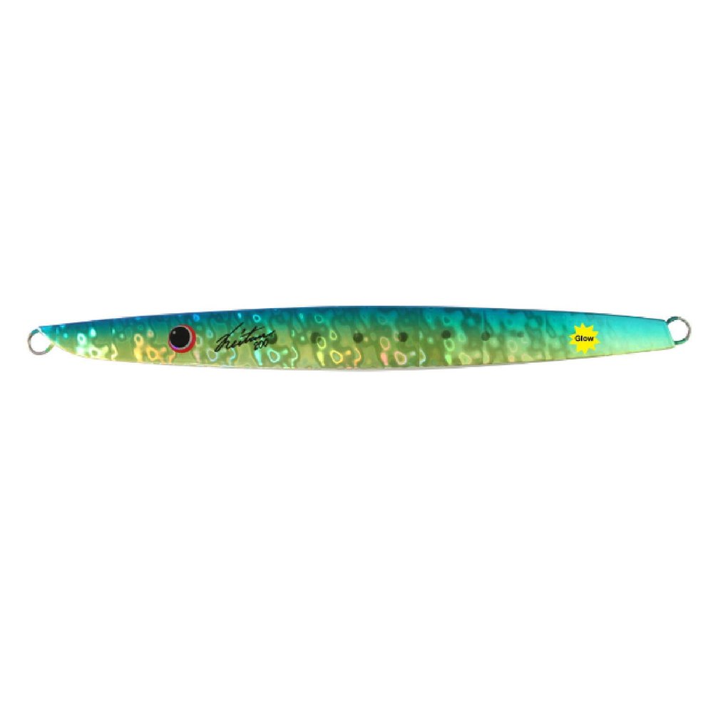 Hots Metal Jig Lure, Katan Jig, 5.3 oz (150 g), MH Holo, Sardine G Glow