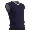 Champro Clutch Z-Cloth, Dri-Gear Reversible Basketball Jersey, Youth X-Large, Navy, White view 1