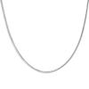 Honolulu Jewelry Company 925 Sterling Silver 1.9mm Snake Chain Necklace for Women Tarnish Resistant - Made in Italy (17 Inches) view 2
