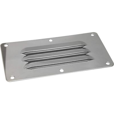 331380 Sea-Dog Line Stamped 304 Stainless Steel Louvered Vent 5" x 2-5/8" SURPLUS 132-2402